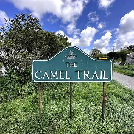Riverside By Camel Trail In Cornwall *